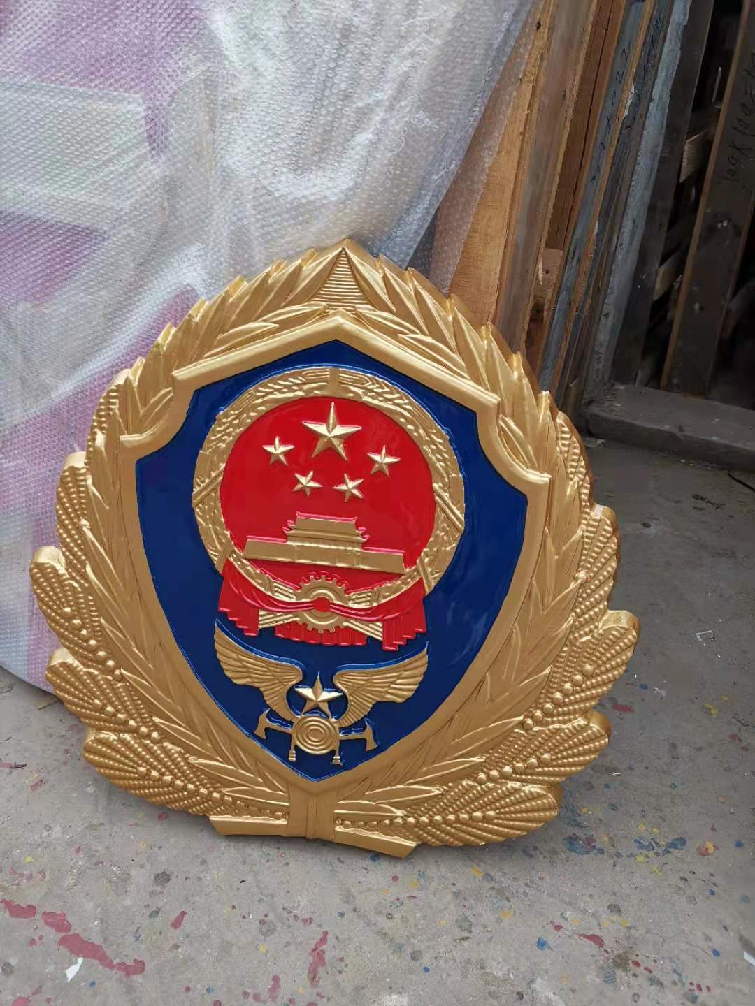 唐山新消防徽制作